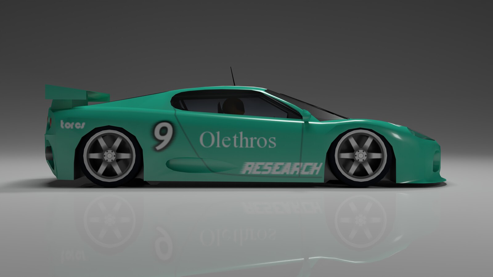 Side view of Car 1 TRB1