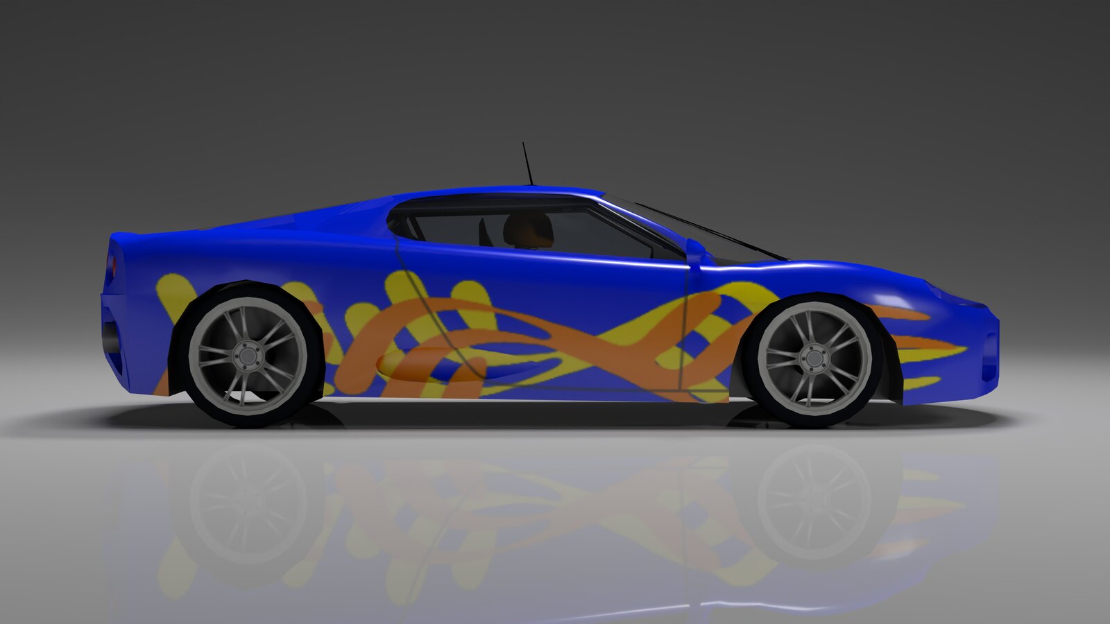 Side view of Car 1 TRB3